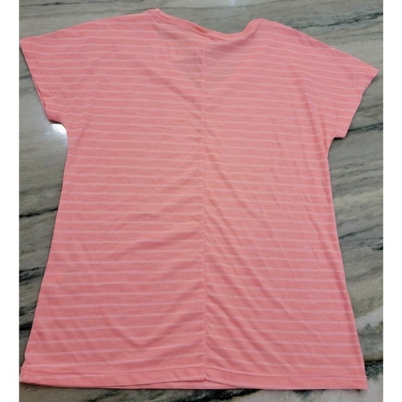 Ideology Women's V Neck Stripe Tee XS NWT - Picture 5 of 6